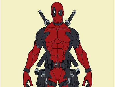 Deadpool deadpool design illustration logo marvel superhero