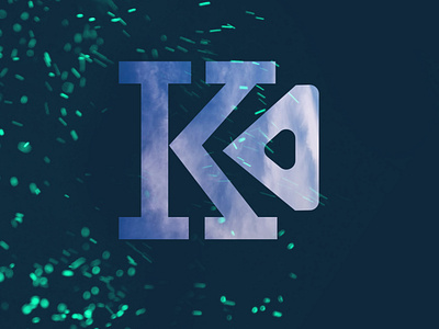 K design illustration logo vector