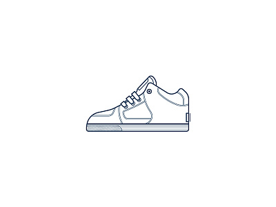 Shoes icon illustration shoes