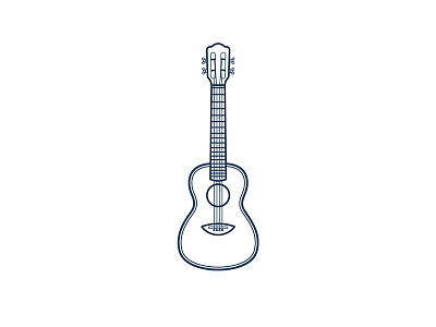 Ukulele icon illustration music ukulele