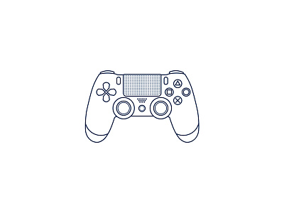 Ps4 game icon illustration ps4