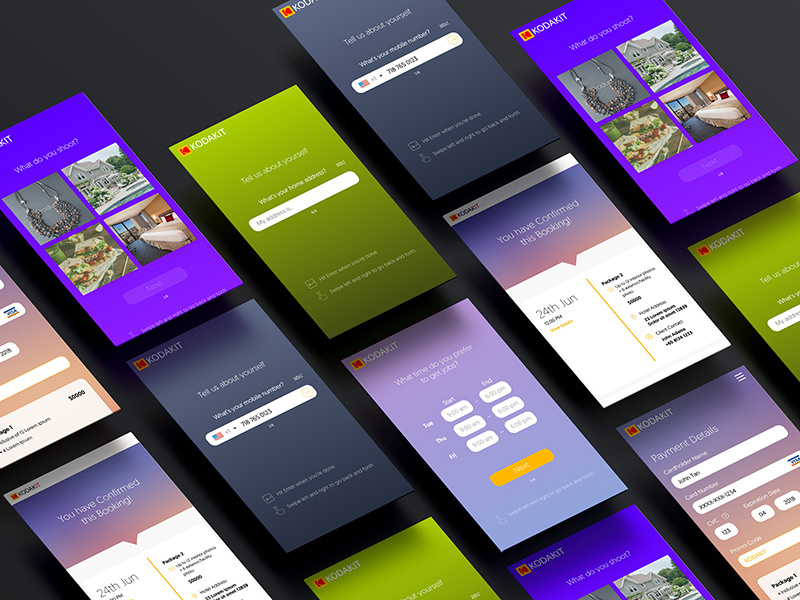Kodakit Mobile Web web mobile ux ui