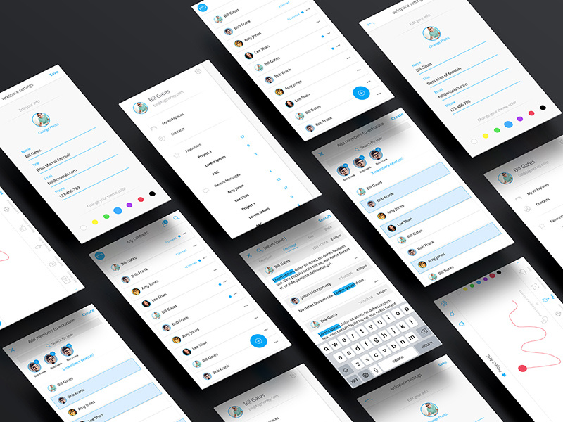 wrkbench ios web mobile ux ui