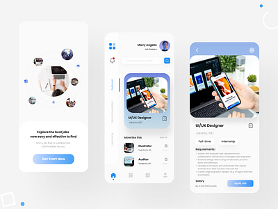 Job Search UI Design App