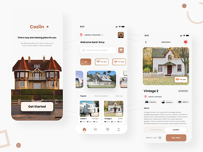 Properties & Travel App Design app branding clean ui design dribbble figma illustration interface ios minimal mobile app mobile app design properties shot travel typography ui ui design ui ux design ux