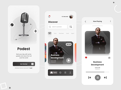 Podcast App - Podest