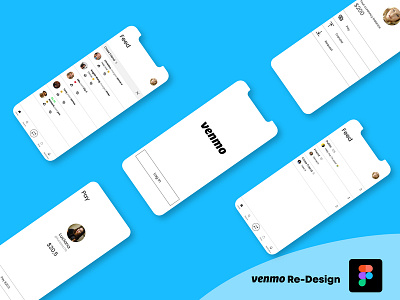 Venmo Re-Design app challenge consept moneyapp