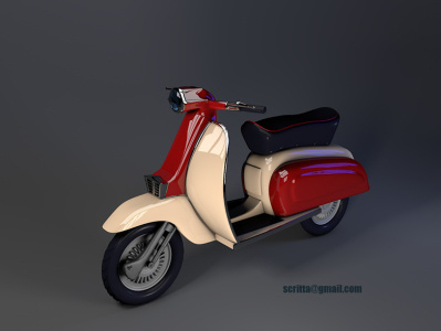 Scooter 3D visualisation