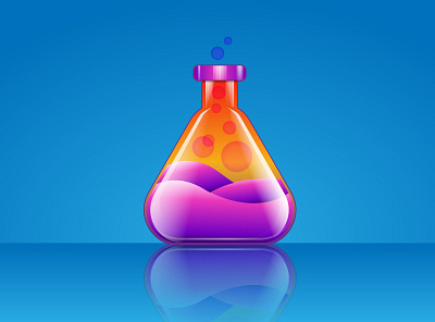 Química design illustration illustrator cc