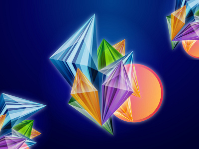 Abstract Facets abstract facets design illustration illustrator cc vector