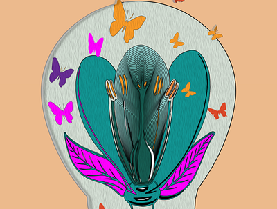 Flight of Ideas butterfly flighofideas ideas lighball