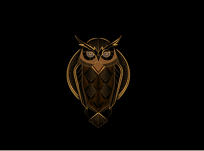 owls 2 animation art graphic design logo romansgallery ui