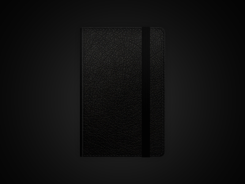 Leather notebook vector remake book notes pad notepad psd notebook leather