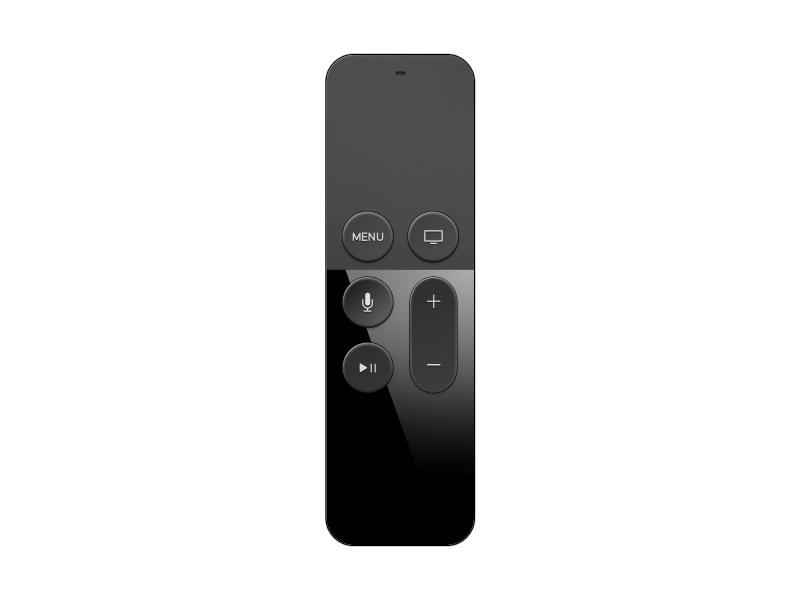 Apple TV Remote by Luc van Loon on Dribbble