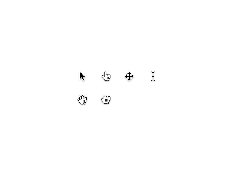 Mac Cursors Tiny Update by Luc van Loon on Dribbble