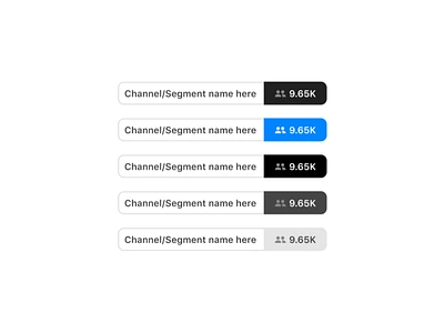 Tags audience categories category detail list pill pills tag tags ui element user interface userlist users