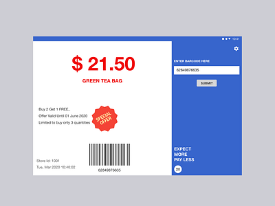 POS Price Checking Kiosk