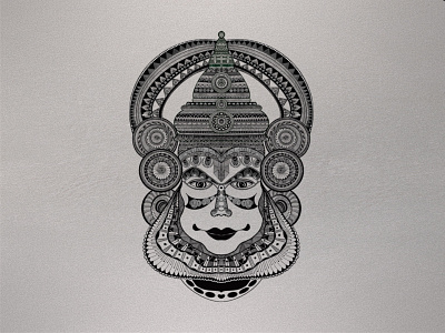 Kathakali artist goddess icon illustration illustrations illustrator kathakali logo mandala ui ui design uidesign uiux ux vector web zentangle art zentrick