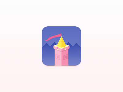 App Icon appicon dailyui game icon icondesign monumentvalley redesign ui