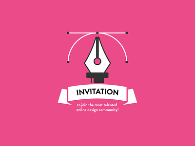 Two Dribbble Invites to give away draft dribbble invite players