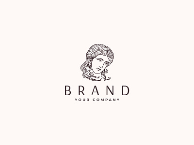 Antique Woman Logo