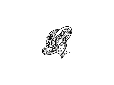 Lady With Hat Logo