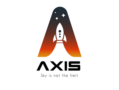 Axis Rocketships artwork branding design future illustration logo minimal rocketship logo