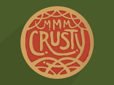 mmm crusty crusty food illustration pie