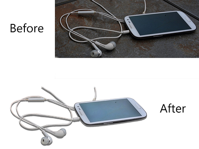 phone and headphone background change