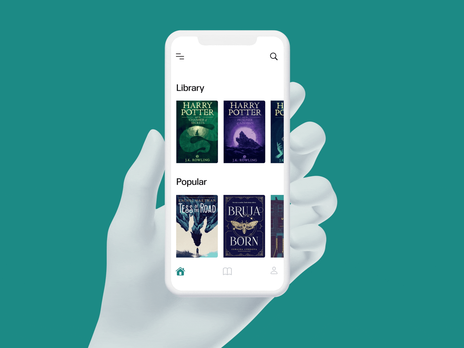 Book App UI | Motion