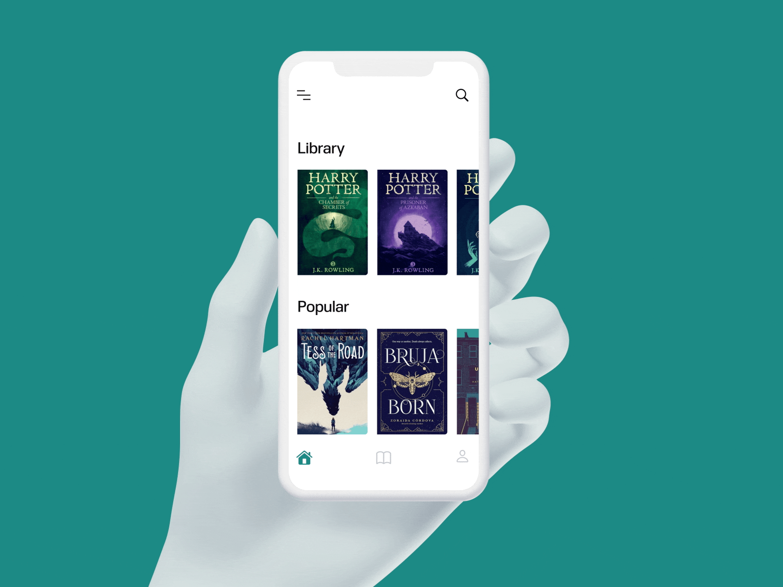Book App UI | Motion 3d aftereffects animated animation app book book app books clean concept daily ui dailyuichallenge design interface minimalist mobile typography ui visual