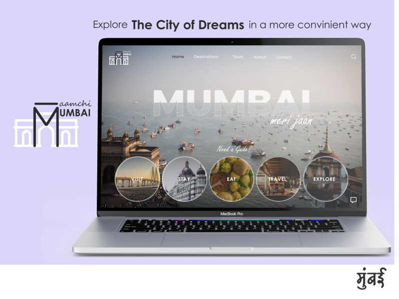 Mumbai Tourism Landing Page by Priyam Yadav on Dribbble