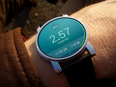 Android Wear Nike Running android concept moto moto360 nike running smartwatch ui watch wear