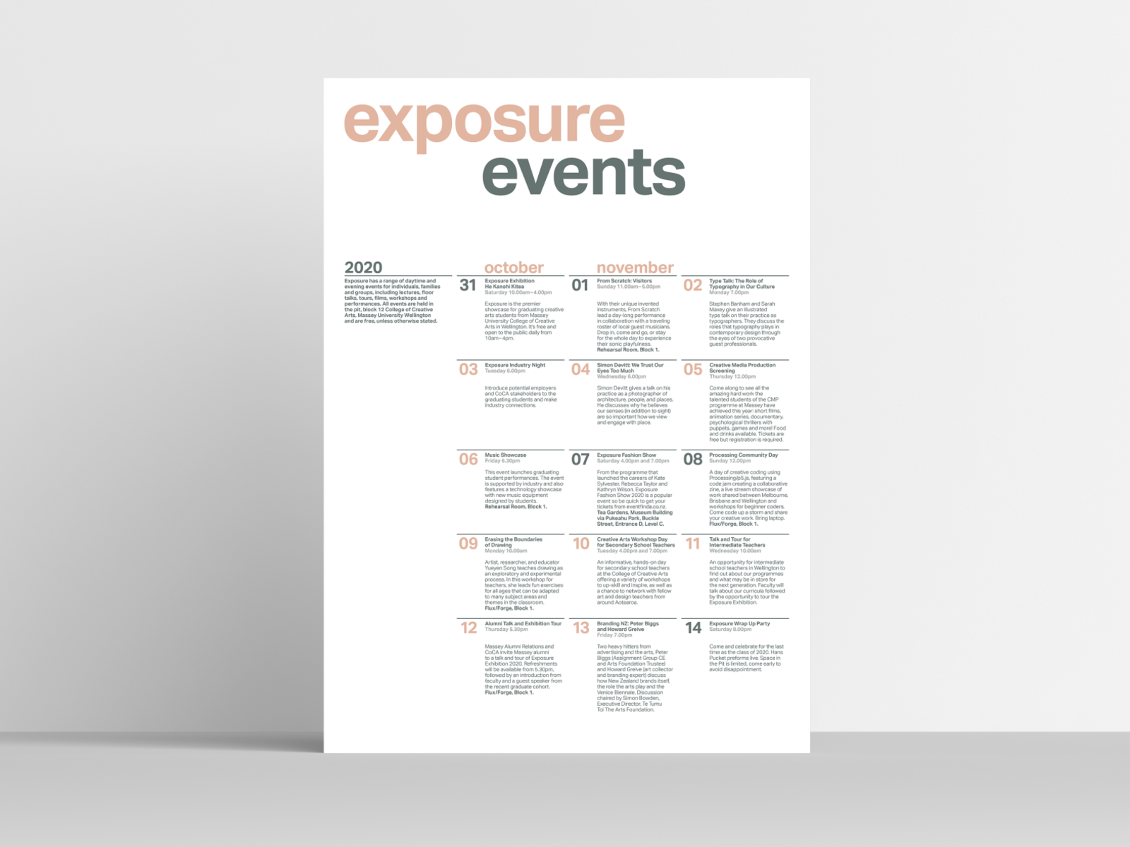Exposure Exhibition