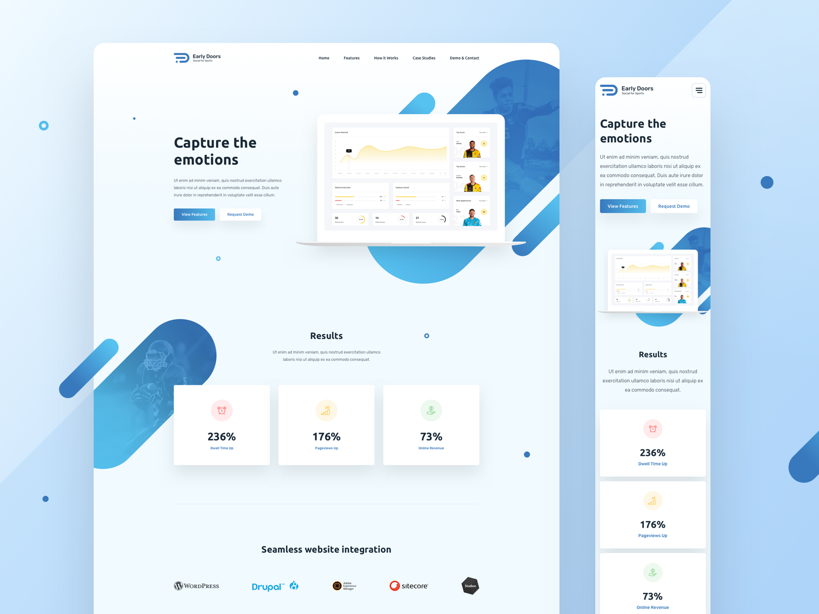 ED - Web App by Rafal Cyrnek on Dribbble