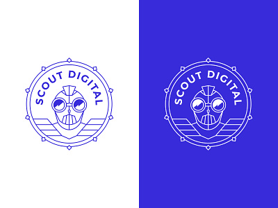 SD Logo Proposal brand branding character design emblem lines logo symbol