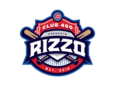 Another Event badge base baseball bat brand chicago cubs logo sports type typography