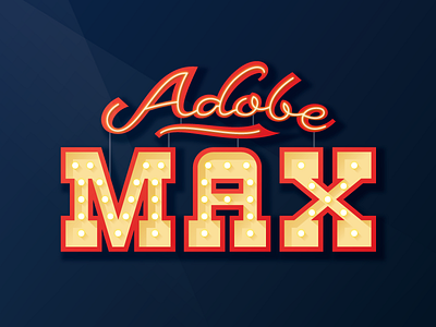 Who's going? adobe adobe max creatives design designers las vegas neon signage vegas