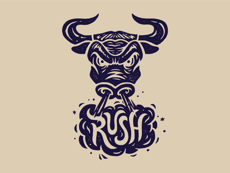 Bull Rush by Ort Design Studio on Dribbble