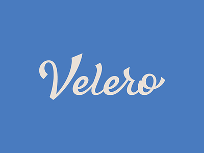Velero: Catalina 315 custom type font hand lettering lettering script type typography vector