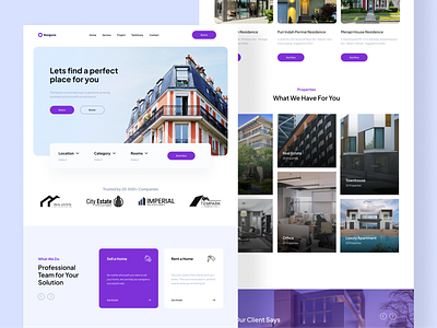 Banguns: Real Estate Agent Landing Page