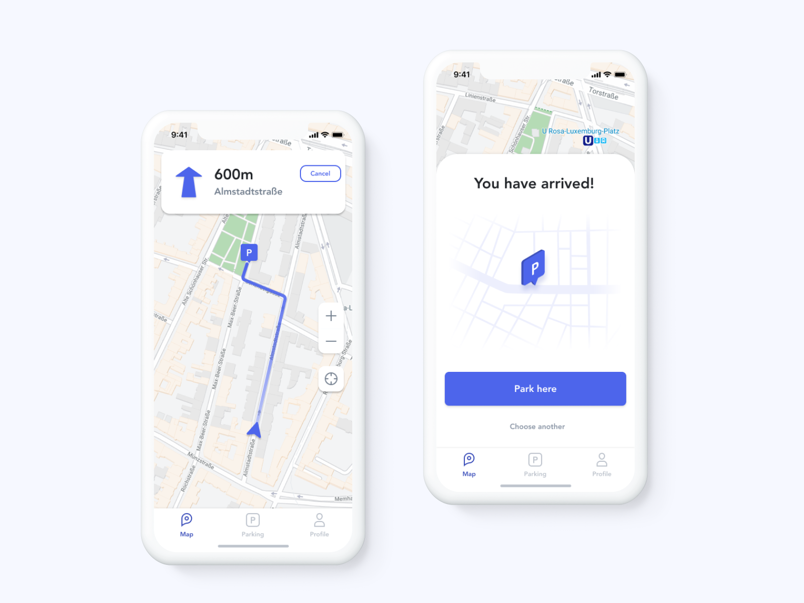 Parkly App Car Parking By Kirillus On Dribbble