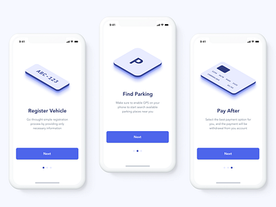 parkly app onboarding