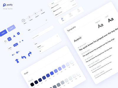 parkly app design system