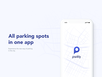 parkly app inroduction app app design car mobile mobile app navigation parking parking app ui user interface ux