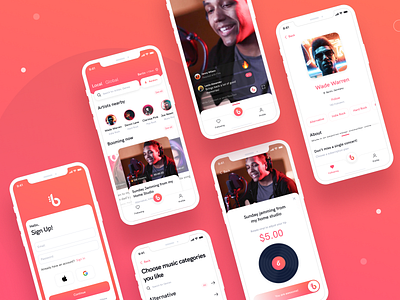 boom — music streaming mobile app