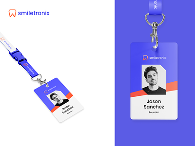 Brand Identity and Employee Card Design for a Healthtech Startup