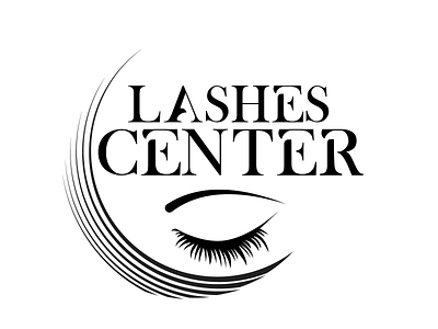 Lashes Center brand design branding business design lashes logo logo design logo design branding logo design concept logo designer logotype