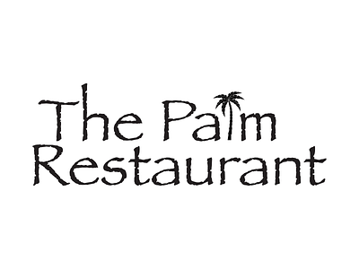 The Palm R brand design branding business design logo logo design logo design branding logo designer palm restaurant restaurant logo