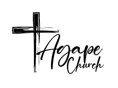 Agape Church agape church brand design branding business church church design church logo design logo logo design logo design branding logo designer